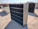 Unused (25) Metal Bolt Bin