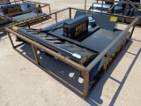 Unused 2024 Mower King SSRC72 Skid Steer Brush Cutter