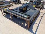 Unused 2024 Mower King SSRC72 Skid Steer Brush Cutter