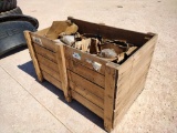 Box of Misc Tractor Parts