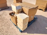 Pallet of Electric Panel Boxes Misc Electrical Supplies