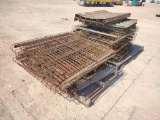 (2) Pallets of Mesh Wire Shelving