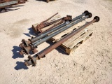 (3) Trailer Axles, (2) Bumper Jacks