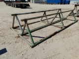 (2) 14.5Ft Pipe Racks