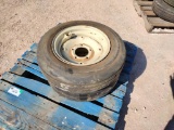 (2) Equipment Wheels w/Foam Filled Ties 26 x 6.6