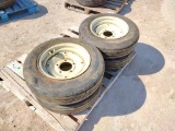 (4) Equipment Wheels w/Foam Filled Tires 26 x 6.6