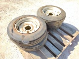 (4) Equipment Wheels w/Foam Filled Tires 26 x 6.6