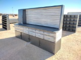 Unused 10Ft Work Bench Cabinet