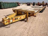 22Ft x 6Ft Dove Tail x 102? PJ Backhoe Trailer