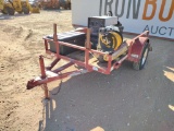 Single Axle Welding Trailer w/Ingersoll Rand Air Compressor and Hobart Champion 8500 Welder