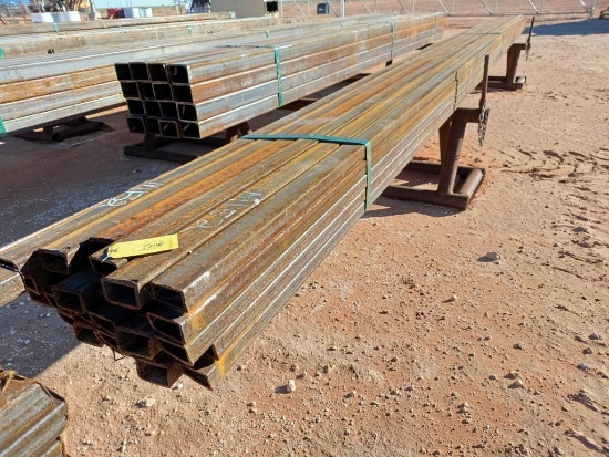 (30) pcs of 1 1/2''x 2 1/2" Rec Tubing @ 25Ft