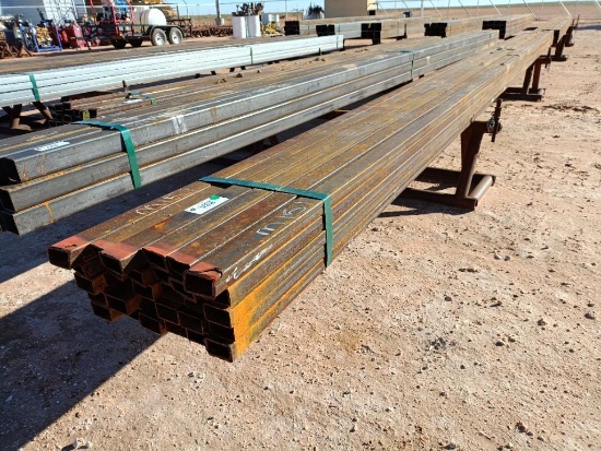 (30) pcs of 1 1/2''x 2 1/2" Rec Tubing @ 25Ft