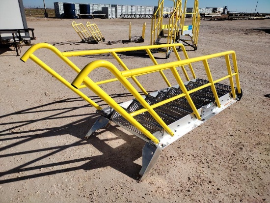 Perfect-A-Step Aluminum 8 Step Stair