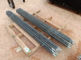 (50) 2 1/4'' Fiberglass Post 6ft Long