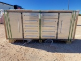 Unused 7Ft 10 Drawers Stainless Steel Workbench