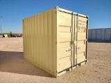 10Ft Storage Container w/ Side Door & Window