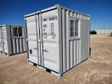 9Ft Container w/ Side Door & Window