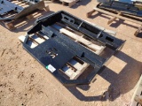 Unused 45'' Skid Steer Fork Frame V2 w/42'' Forks