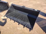 Unused 66? Skid Steer Bucket w/Teeth
