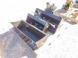 (3) Unused Mini Excavator Tilting Buckets