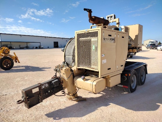 2010 Condux Tesmec AFS-608 Hydraulic Puller-Tensioner Trailer