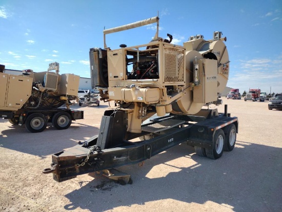 2010 Condux Tesmec FRT 607 Hydraulic Puller-Tensioner Trailer