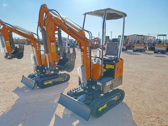 Unused 2024 MIVA VA13 Mini Excavator