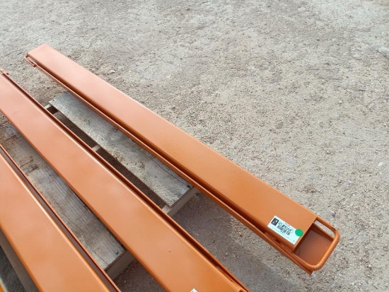 (1) Set Unused 82'' Fork Extensions
