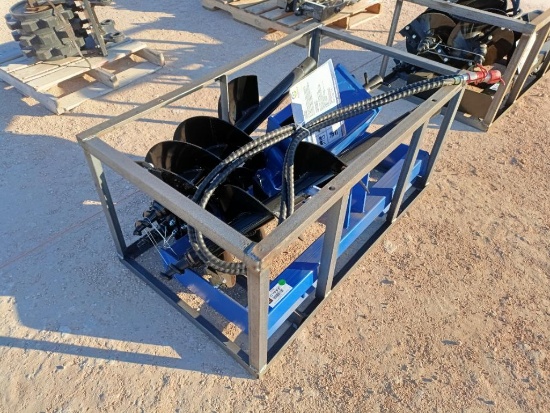 Unused AGT SSECAG-Y Heavy Duty Skid Steer Auger Set