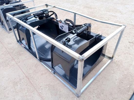 Unused 2023 Wolverine GB-11-72W Skid Steer Grapple Bucket