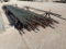 Lot w/ 1 1/4'' Fiberglass Rods