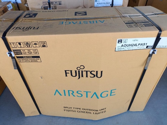 Unused Fujitsu Mini Split, Split Type Outdoor Unit