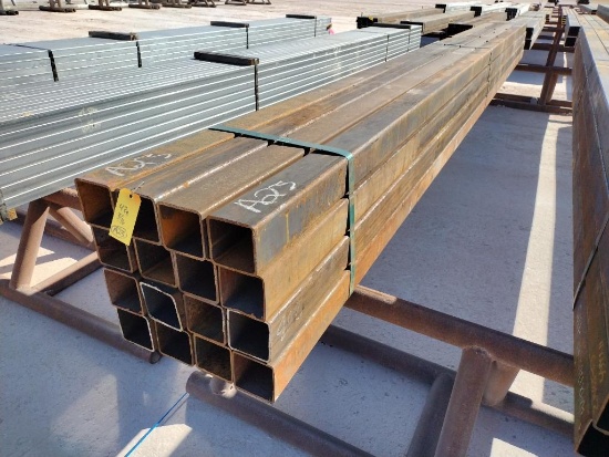 (16) pcs of 4" Square Tubing