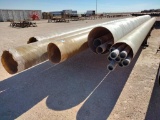 Misc Fiberglass Pipe (1) 24'', (4) 16'', (1) 8 1/2'', (2) 6'', (6) 4 1/2'', (8) 3 1/2''