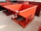 Unused 1.5 CY. Self Dumping Hopper w/Fork Pockets