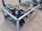 Unused Wolverine ADB-13-1218R Skid Steer Auger Drive w/(2) Auger Bits
