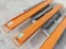 (1) Set Unused 76'' Fork Extensions