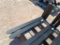 (1) Set Unused 48'' Forklift Forks
