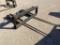 Shop Built Bale Spears w/Fork Pockets