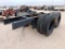 Cutoff Trailer Frame