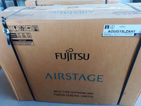 Unused Fujitsu Mini Split, Split Type Outdoor Unit
