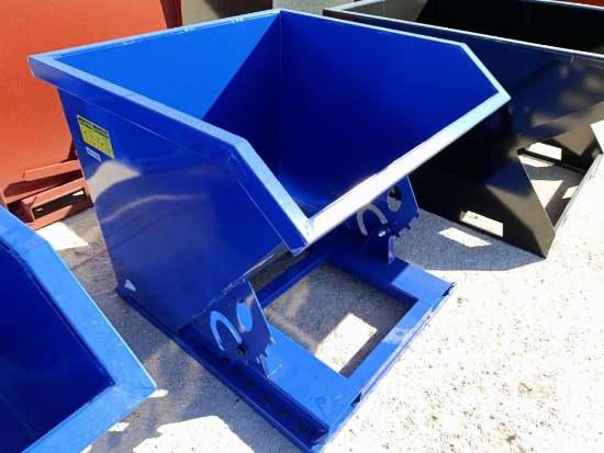 Unused 1Cu Yd Self Dumping Hopper