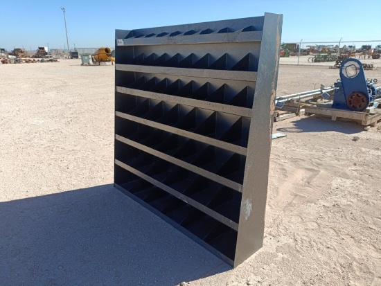 Unused (53 Bin) Metal Bolt Bin