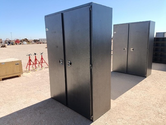 Unused 2 Door Storage Cabinet
