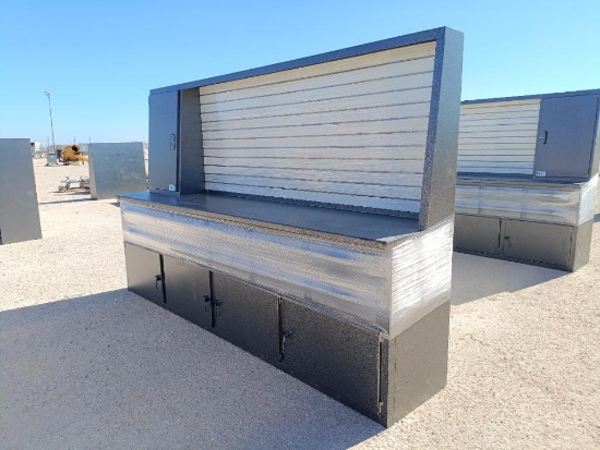 Unused 10Ft Work Bench Cabinet