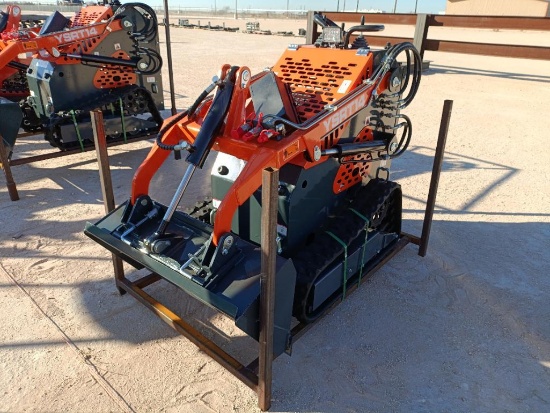 Unused 2024 AGT YSRT14 Stand On Mini Skid Steer Loader