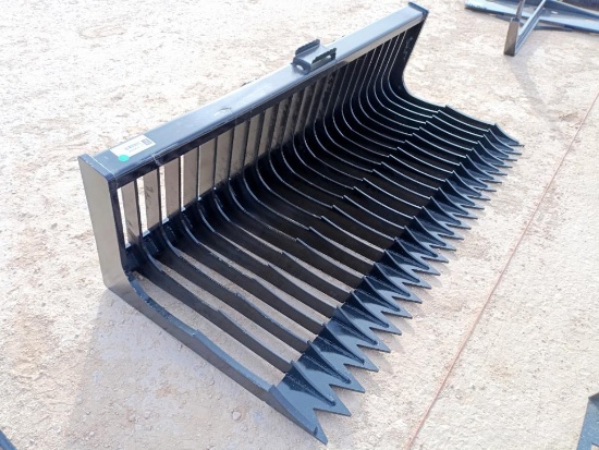 Unused 72'' Fine Skeleton Bucket, Low Side