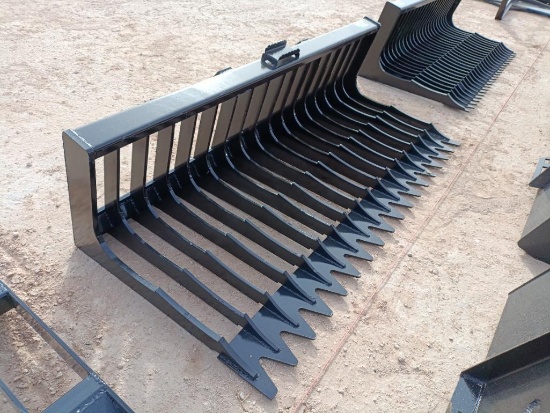 Unused 76'' Skeleton Bucket, Low Side