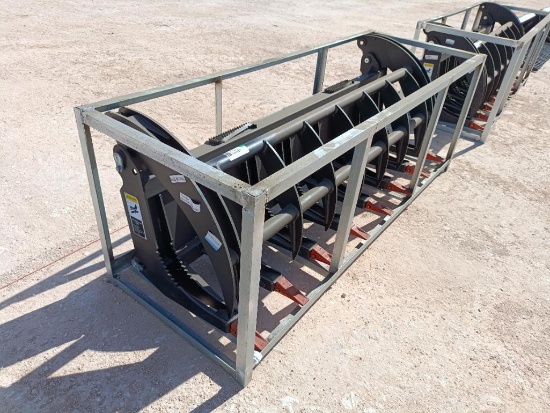 Unused 78" Hydraulic Root Grapple (Skid Steer Attachment)