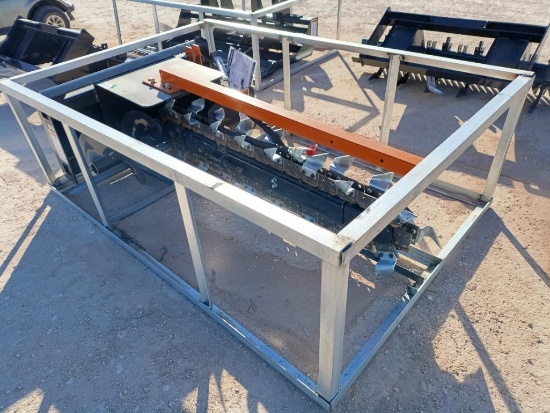 Unused Wolverine TCR-12-48H Skid Steer Trencher